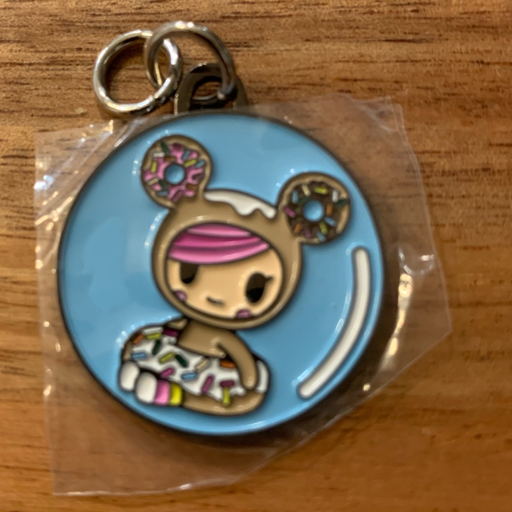 COPY - Tokidoki Ju-Ju-Be Pull Charm Zipper “Donutella Sea Amo 2.0” NWOT